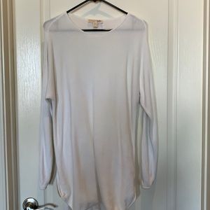 Michael Kors fine gauge tunic sweater